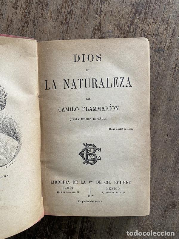 Gebrauchte B&uuml;cher: Dios en la Naturaleza - Flammarion Camilo