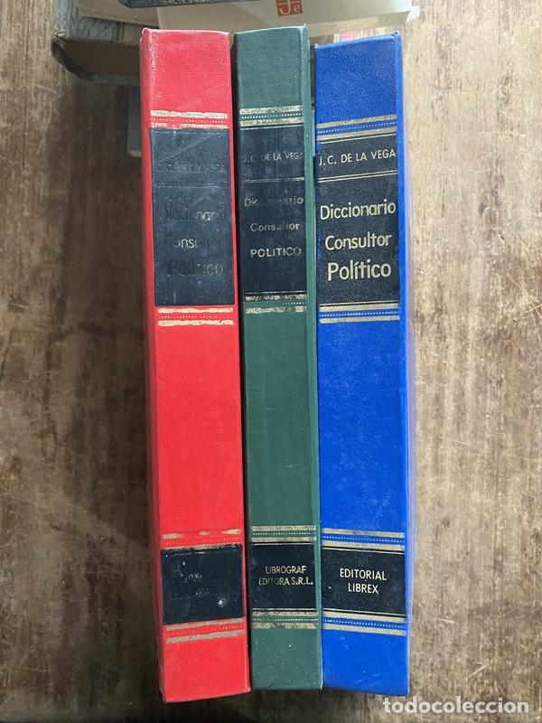Libri di seconda mano: Diccionario Consultor Politico - De la Vega J.C.