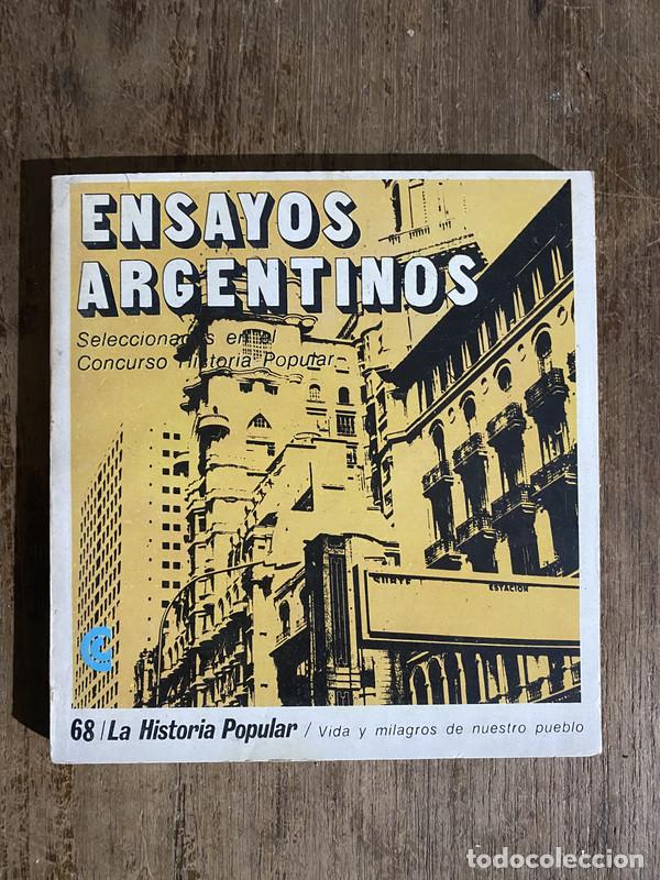 Libros de segunda mano: Ensayos Argentinos - -