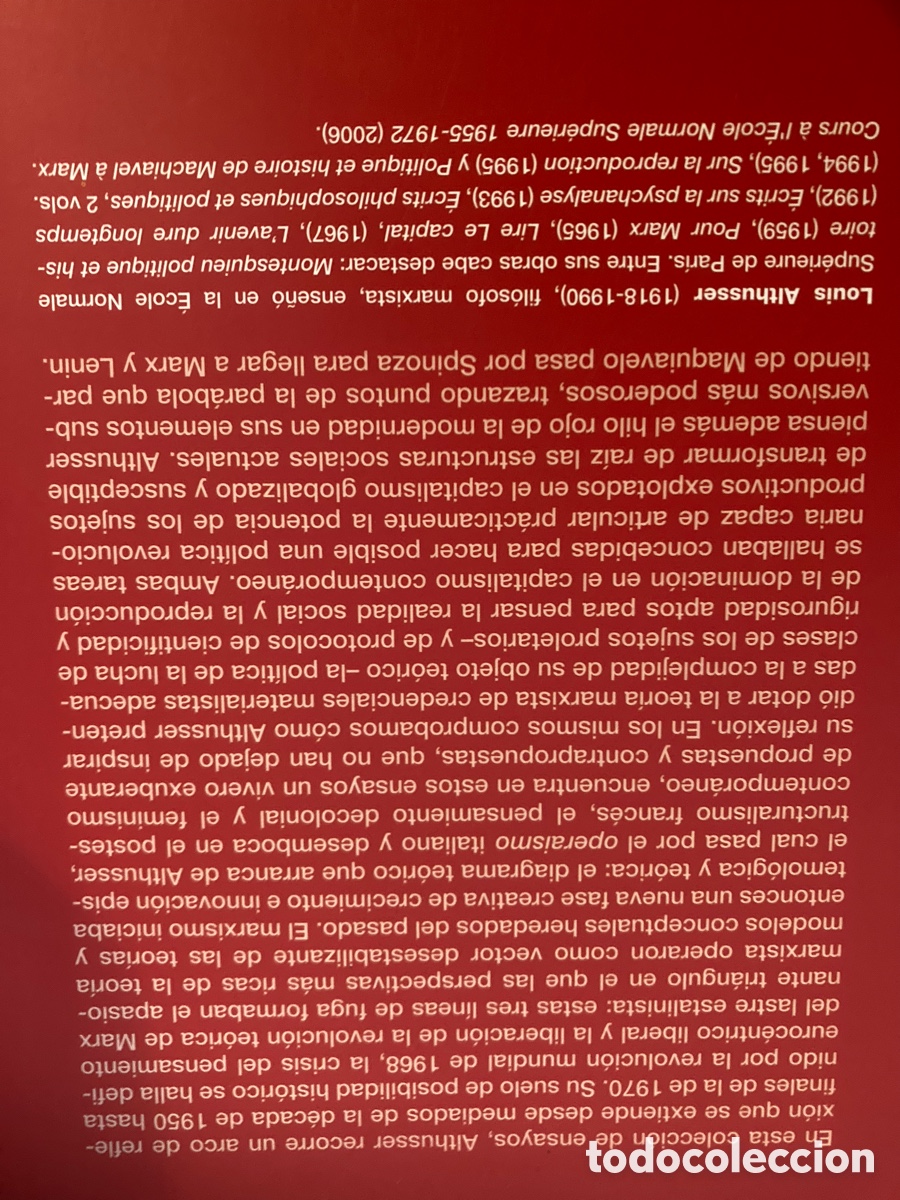 Libros de segunda mano: Libro la Soledad de Maquiavelo De Louis Althusser - Foto 4