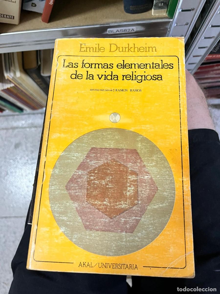 Libros de segunda mano: BLAS82A &mdash; &Eacute;mile Durkheim &mdash; Las formas elementales de la vida religiosa (Akal Universitaria)