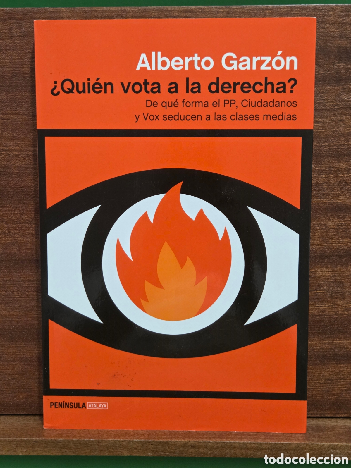 Libros de segunda mano: ALBERTO GARZ&Oacute;N...&rdquo;&rdquo;&iquest;&iquest;QUI&Eacute;N VOTA A LA DERECHA??...PEN&Iacute;NSULA ATALAYA...2019...