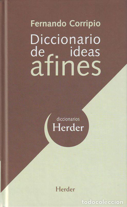 Libros de segunda mano: Diccionario de ideas afines. - Corripio, Fernando.