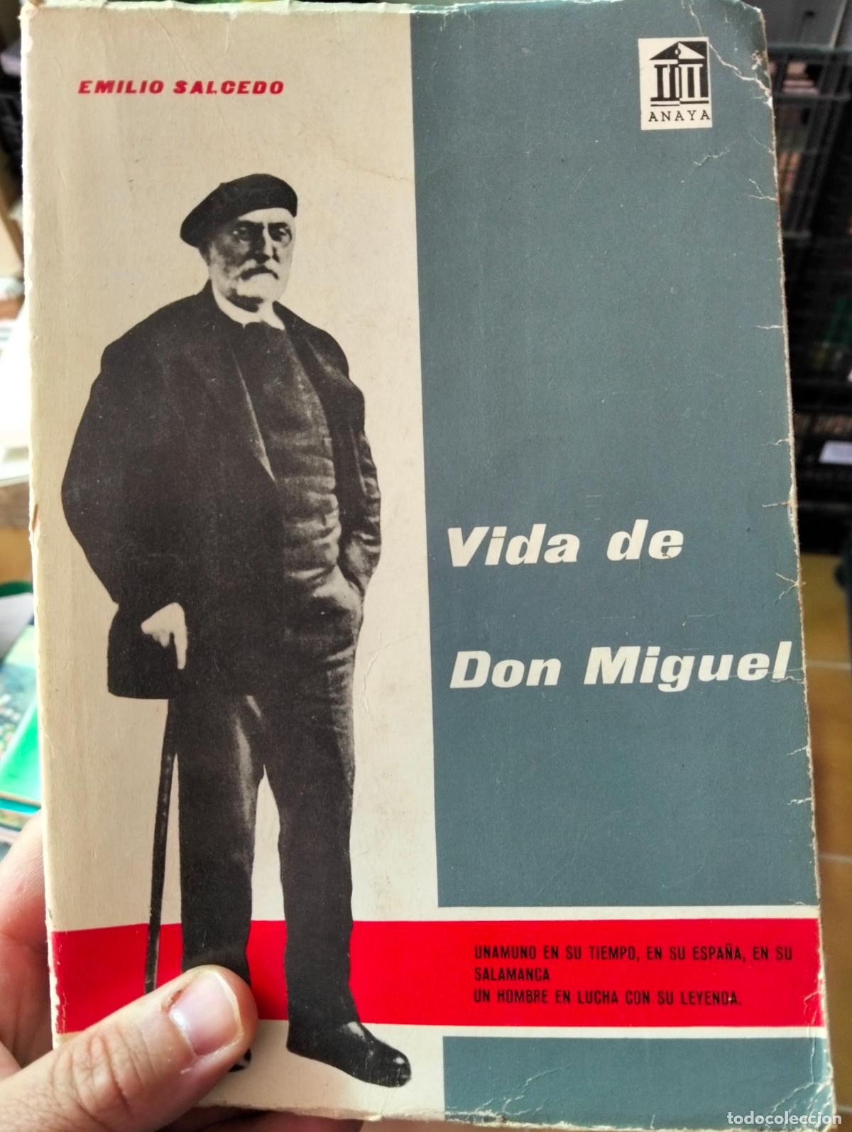 Libros de segunda mano: Biografia. Ensayo. Vida de Don Miguel, Emilio Salcedo, ed. Anaya, 1964 VISITA CATALOGO L55