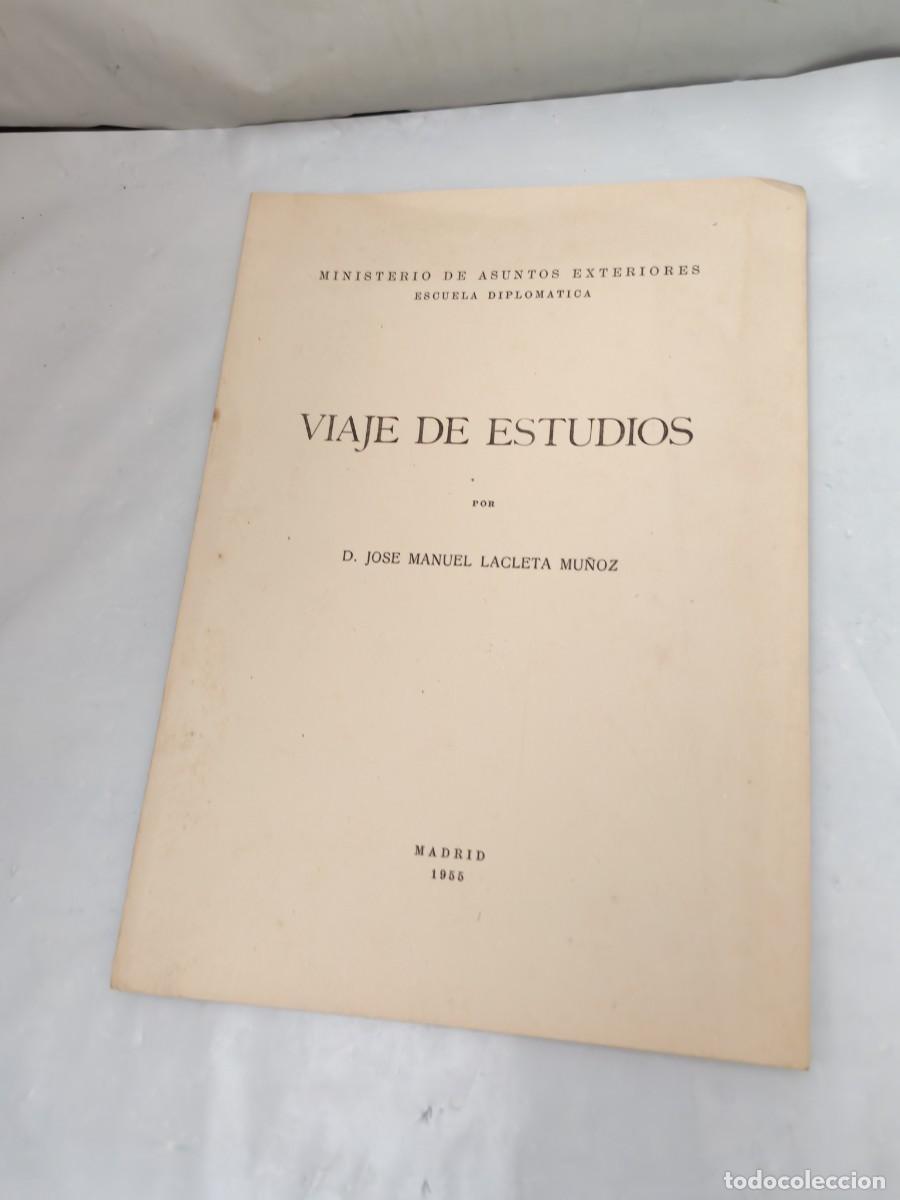 Gebrauchte B&uuml;cher: Jos&eacute; Manuel Lacleta Mu&ntilde;oz: Viaje de estudios (Primera edici&oacute;n 1955)