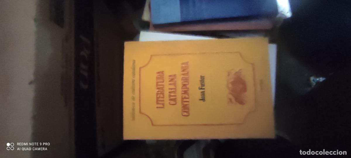 Libros de segunda mano: LITERATURA CATALANA CONTEMPOR&Agrave;NIA. JOAN FUSTER. ED.CURIAL.