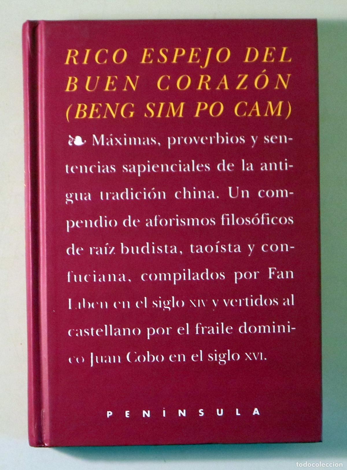 Gebrauchte B&uuml;cher: RICO ESPEJO DEL BUEN CORAZ&Oacute;N (BEN SIM PO CAM) - Barcelona 1998
