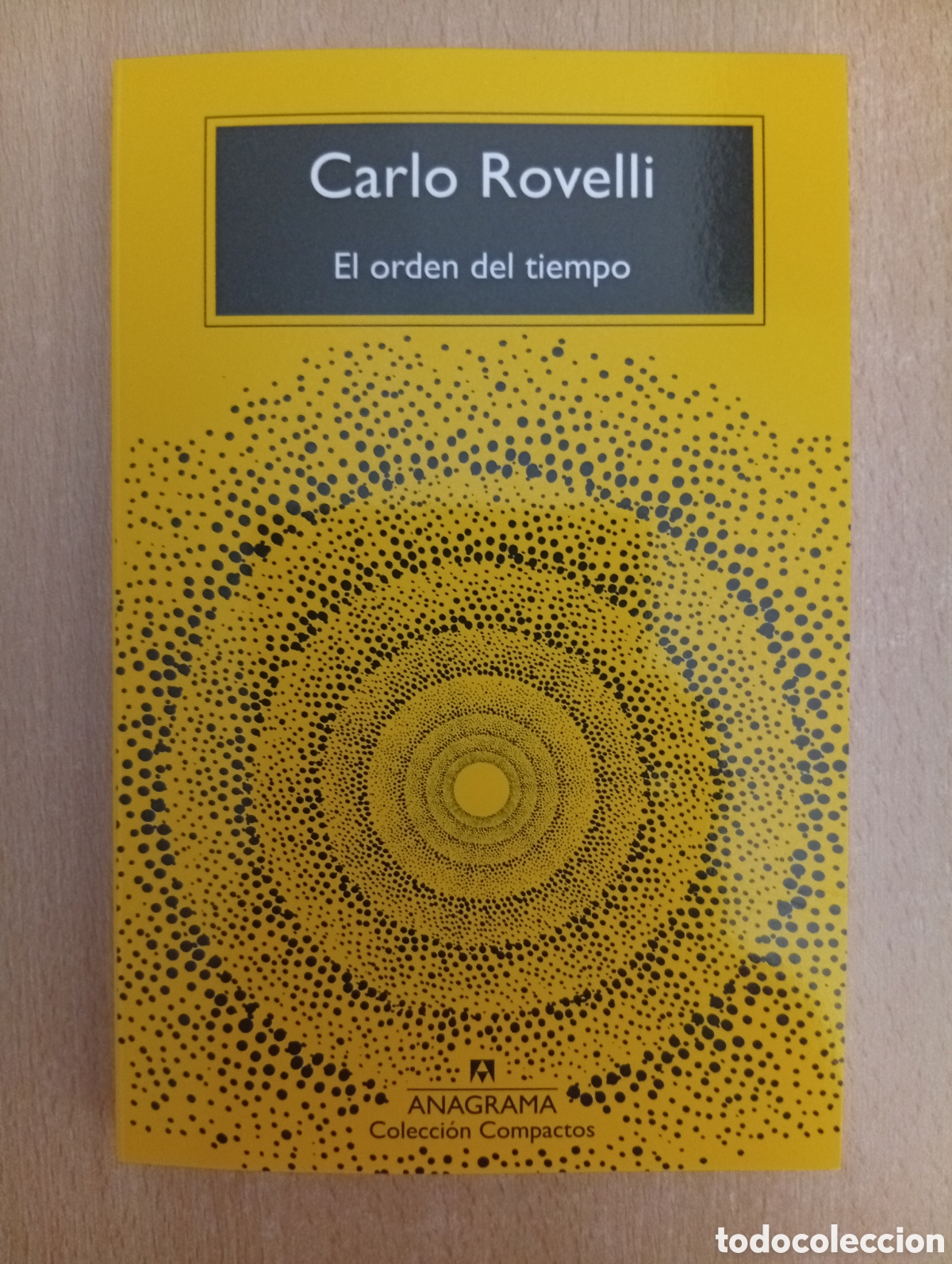 Libros de segunda mano: EL ORDEN DEL TIEMPO. Carlo Rovelli. Anagrama