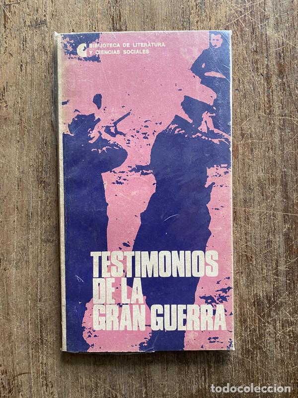 Libros de segunda mano: Testimonios de la Gran Guerra - -