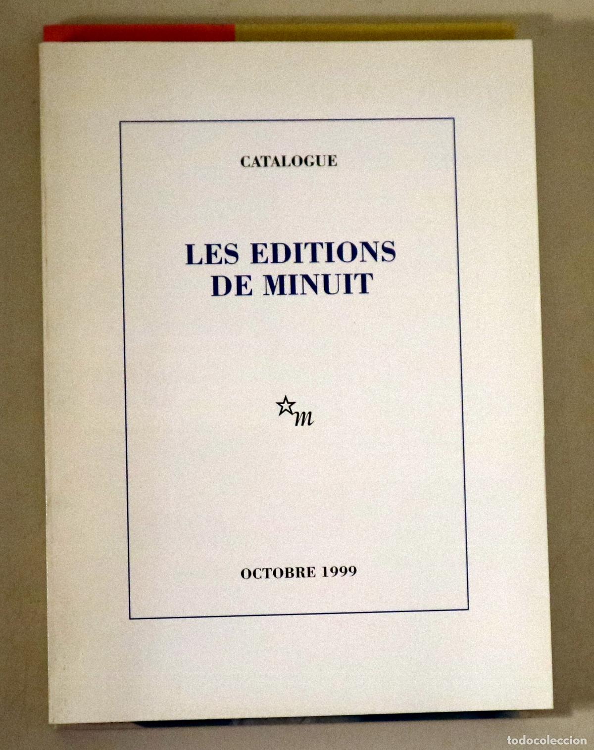 Livres d'occasion: LES EDITIONS DE MINUIT. Catalogue - Barcelona 1999 - Ilustrado