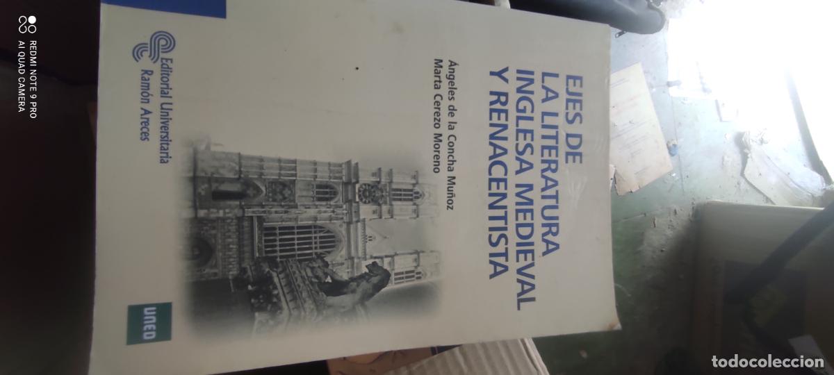 Libros de segunda mano: EJES DE LA LITERATURA INGLESA MEDIEVAL Y RENACENTISTA. &Aacute;ngeles de la Concha Mu&ntilde;oz y Marta Cerezo M.
