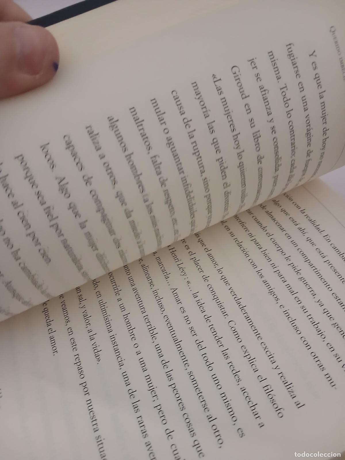 Libros de segunda mano: Querido imb&eacute;cil - Rosa Villacast&iacute;n - Foto 3