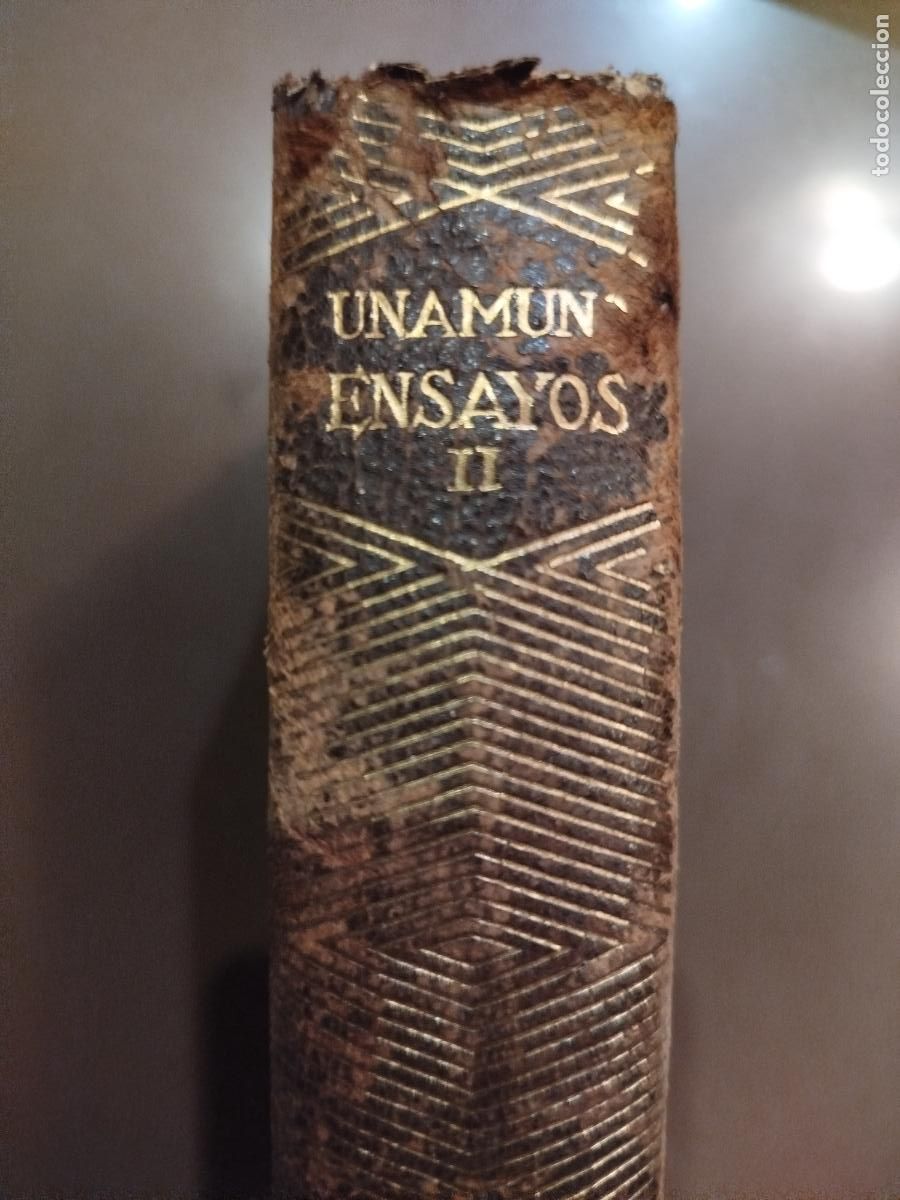 Libros de segunda mano: ENSAYOS. TOMO II MIGUEL DE UNAMUNO. AGUILAR. 1951