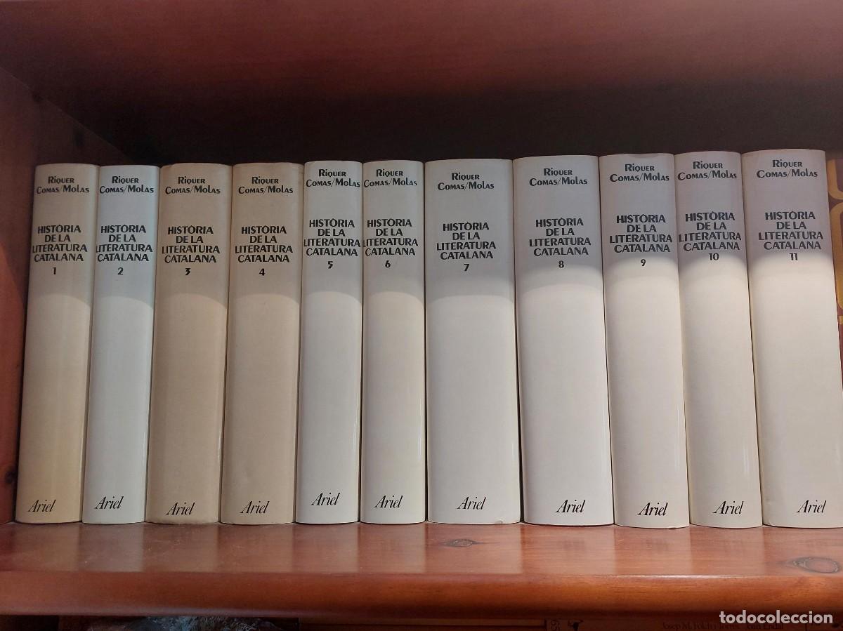 Libros de segunda mano: HIST&Ograve;RIA DE LA LITERATURA CATALANA. MART&Iacute; DE RIQUER, ANTONI COMAS, JOAQUIM MOLAS. 11 VOL.