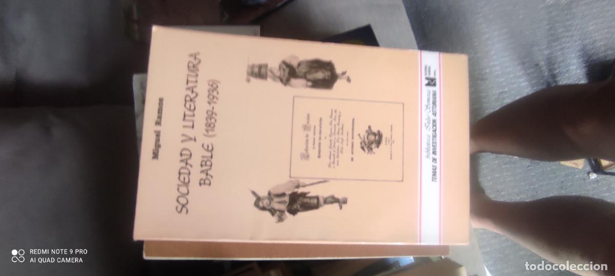 Libros de segunda mano: SOCIEDAD Y LITERATURA BABLE ( 1839 - 1936 ) - MIGUEL RAMOS - NUEVO