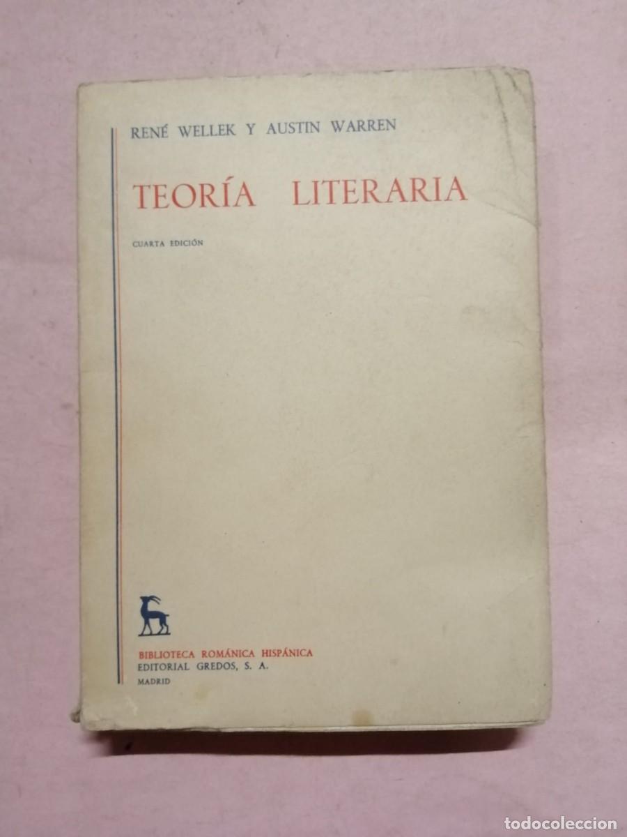 Libros de segunda mano: TEORIA LITERARIA (RENE WELLECK - AUSTIN WARREN)