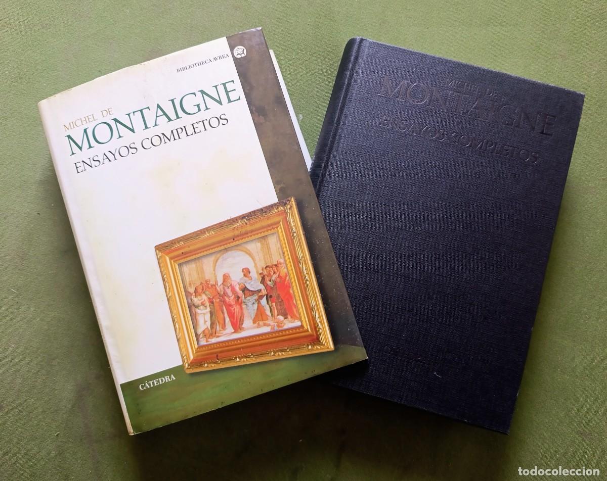 Libros de segunda mano: MICHEL DE MONTAIGNE - ENSAYOS COMPLETOS - CATEDRA - 2010