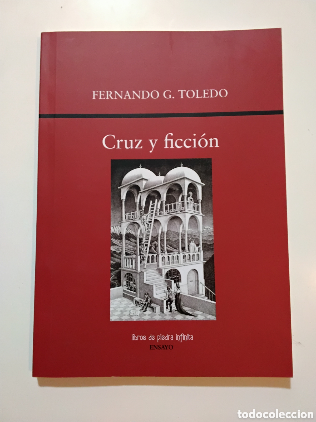 Libros de segunda mano: Fernando G. Toledo &ndash; Cruz y ficci&oacute;n &ndash; Libros de piedra infinita / Colecci&oacute;n El Desaguadero &ndash; 2025
