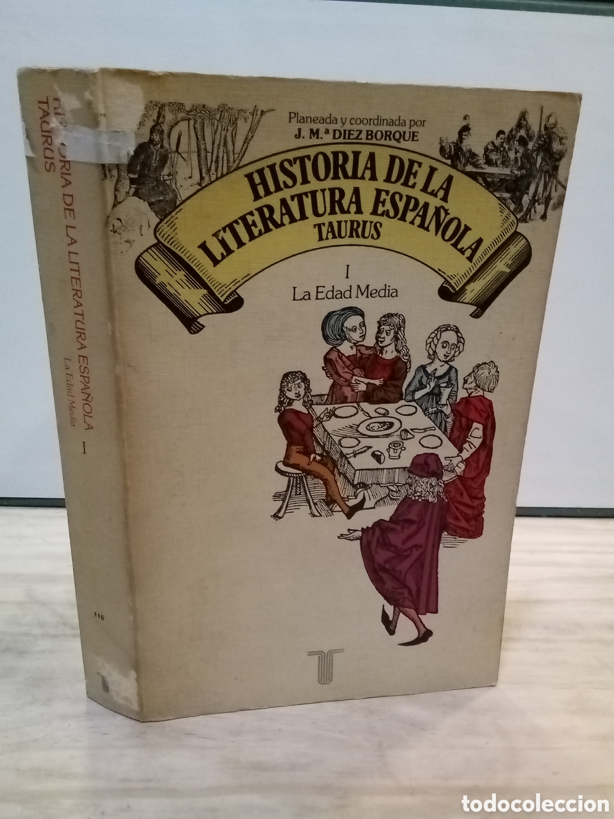 Libros de segunda mano: Historia de la literatura espa&ntilde;ola I. Edad Media (Coord. J. M. D&iacute;ez Borque)