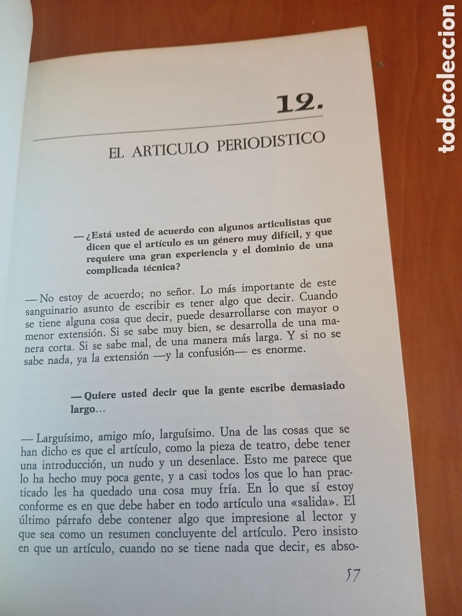 Libros de segunda mano: Conversaciones con Jos&eacute; Pla. Joaqu&iacute;n Soler Serrano. - Foto 9