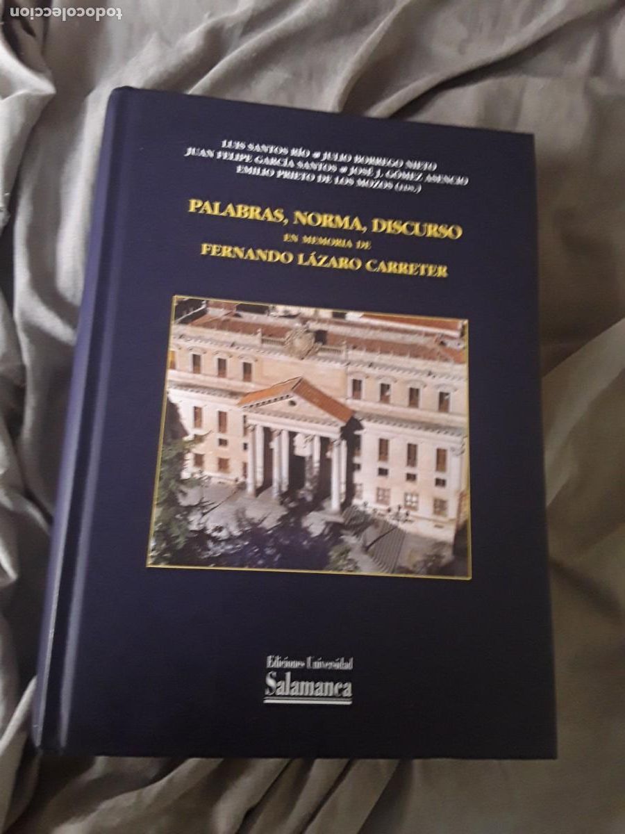 Libros de segunda mano: Palabras, norma, discurso en memoria de Fernando L&aacute;zaro Carreter. Universidad Salamanca, 2005