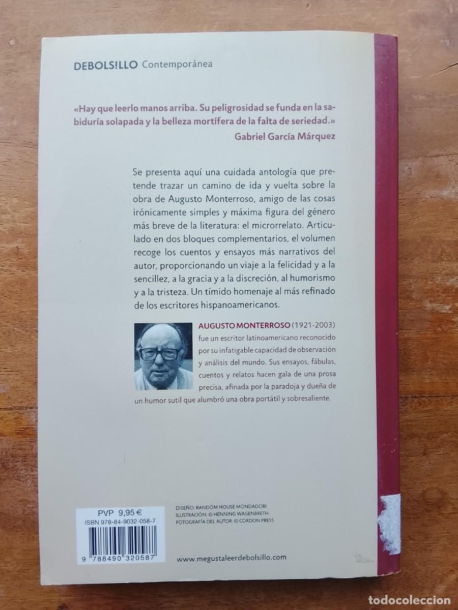 Libros de segunda mano: Augusto Monterroso, el para&iacute;so imperfecto - Foto 8