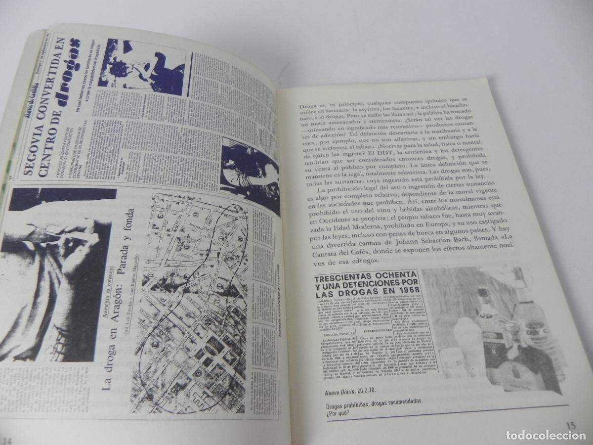 Libros de segunda mano: DE QU&Eacute; VAN LAS DROGAS (EDUARDO HARO IBARS) LA PIQUETA-1979 - Foto 6