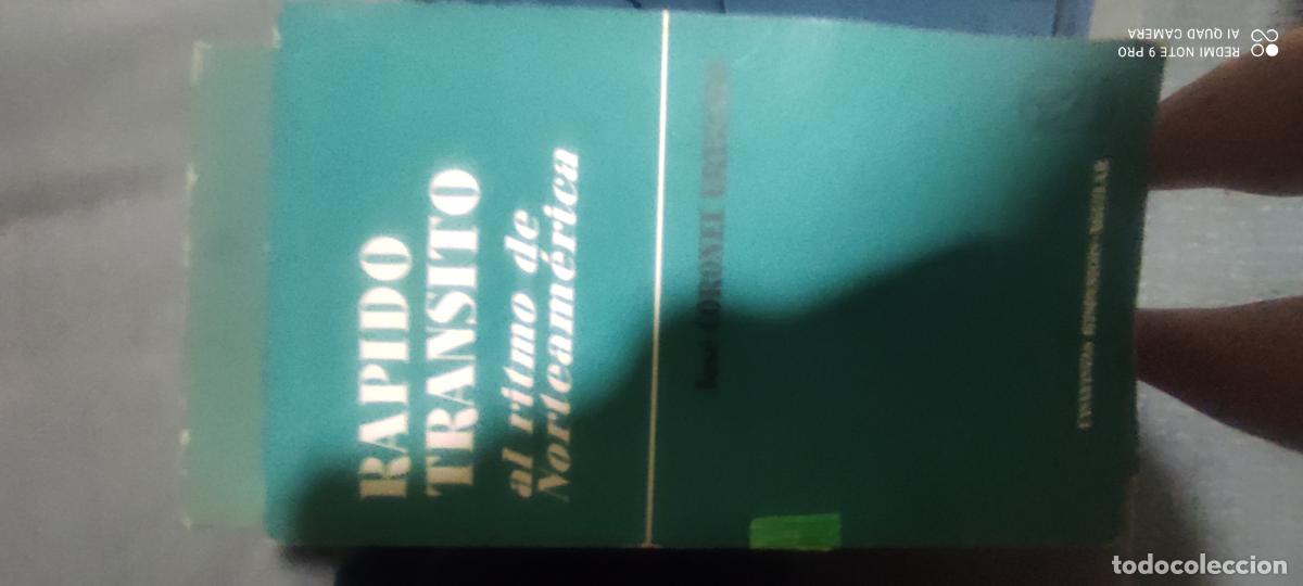 Libros de segunda mano: R&Aacute;PIDO TR&Aacute;NSITO AL RITMO DE NORTEAM&Eacute;RICA. JOS&Eacute; CORONEL URTECHO. ENSAYISTAS HISPANICOS, AGUILAR, 1959