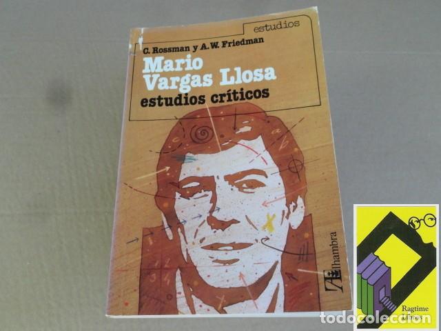 Libros de segunda mano: ROSSMAN, C./ FRIEDMAN, A.W.: Mario Vargas Llosa. Estudios cr&iacute;ticos.