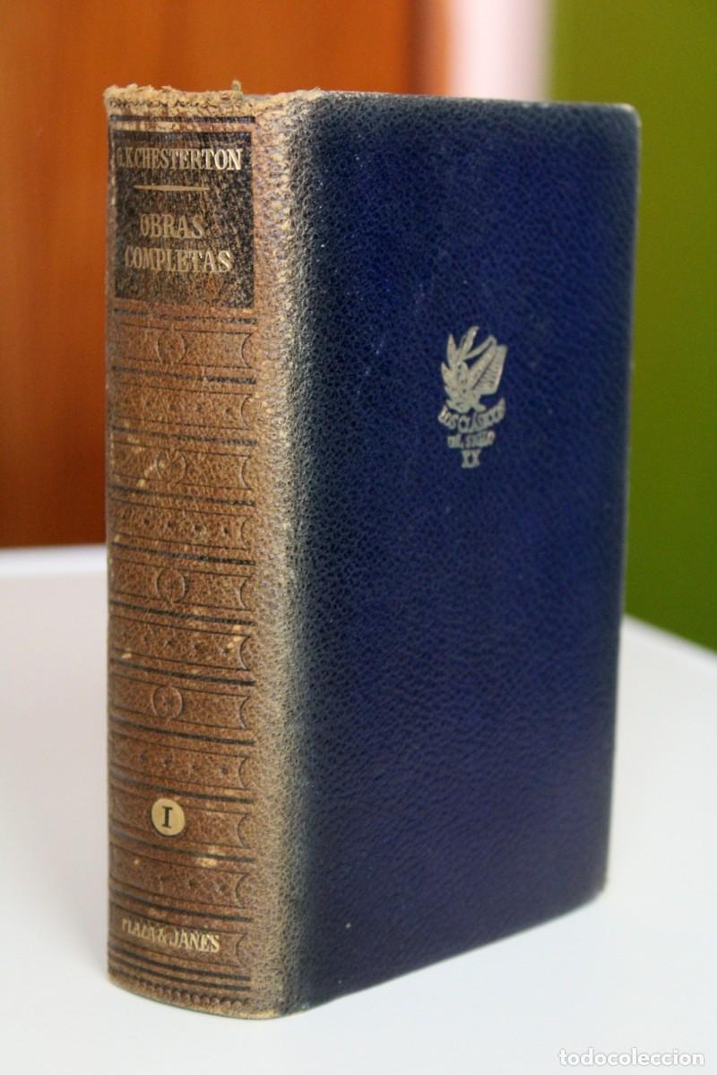Libros de segunda mano: G.K. Chesterton - Obras completas I - Plaza & Jan&eacute;s