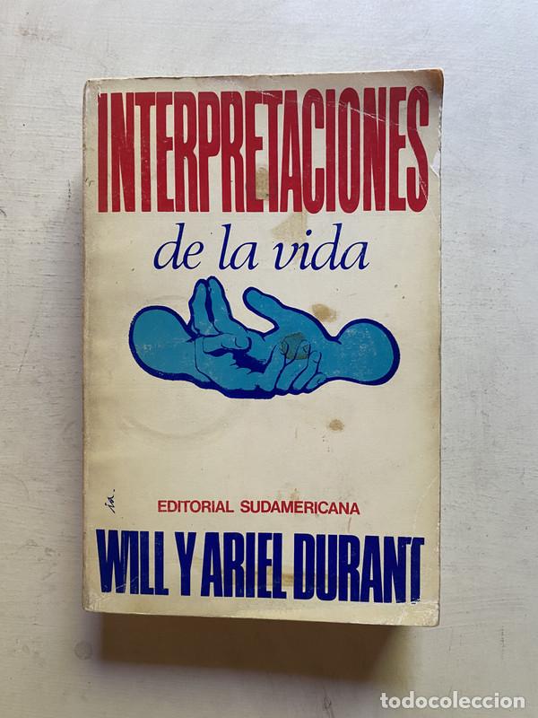 Second hand books: Interpretaciones de la vida - Durant, Will y Durant, Ariel