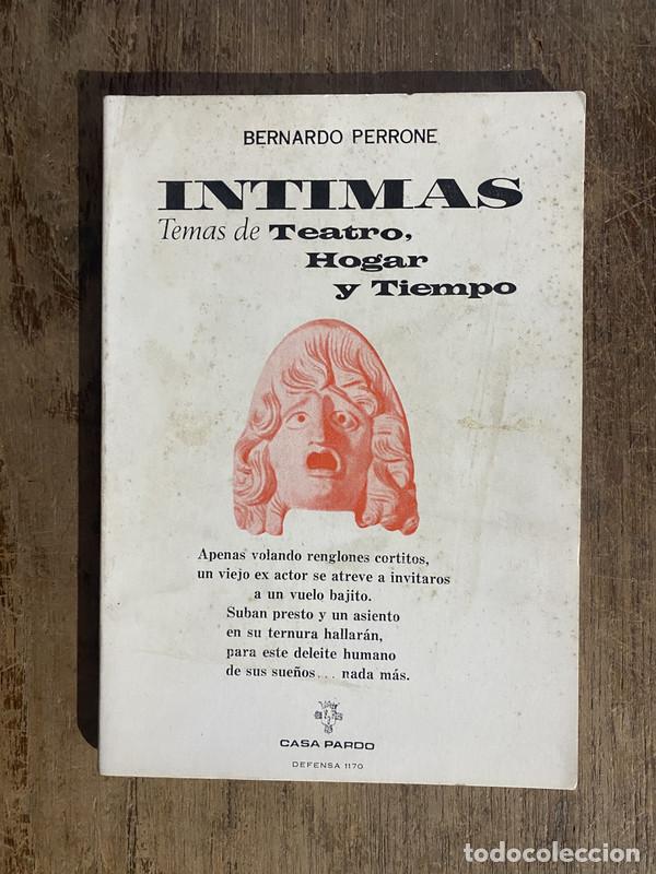 Libri di seconda mano: intimas - Perrone, Bernardo