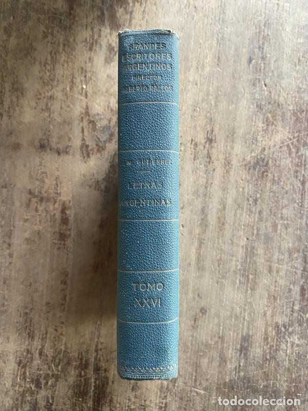 Gebrauchte B&uuml;cher: Letras Argentinas - Gutierrez, J.M.