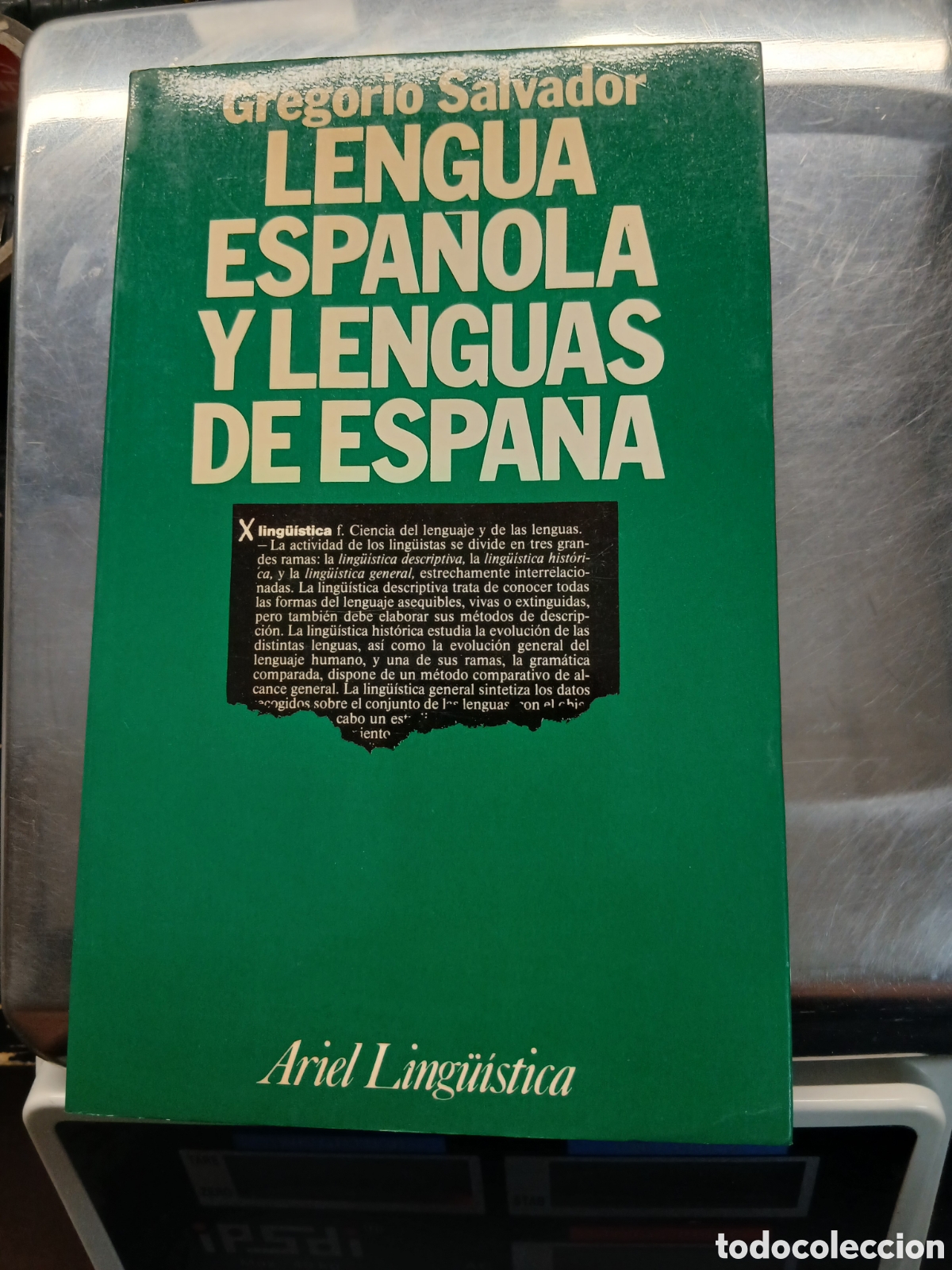 Libros de segunda mano: LENGUA ESPA&Ntilde;OLA Y LENGUAS DE ESPA&Ntilde;A. GREGORIO SALVADOR