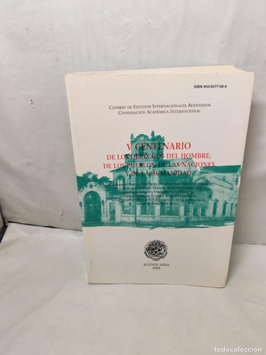 Livres d'occasion: V Centenario de los derechos del hombre, de los pueblos, de las naciones y de la humanidad