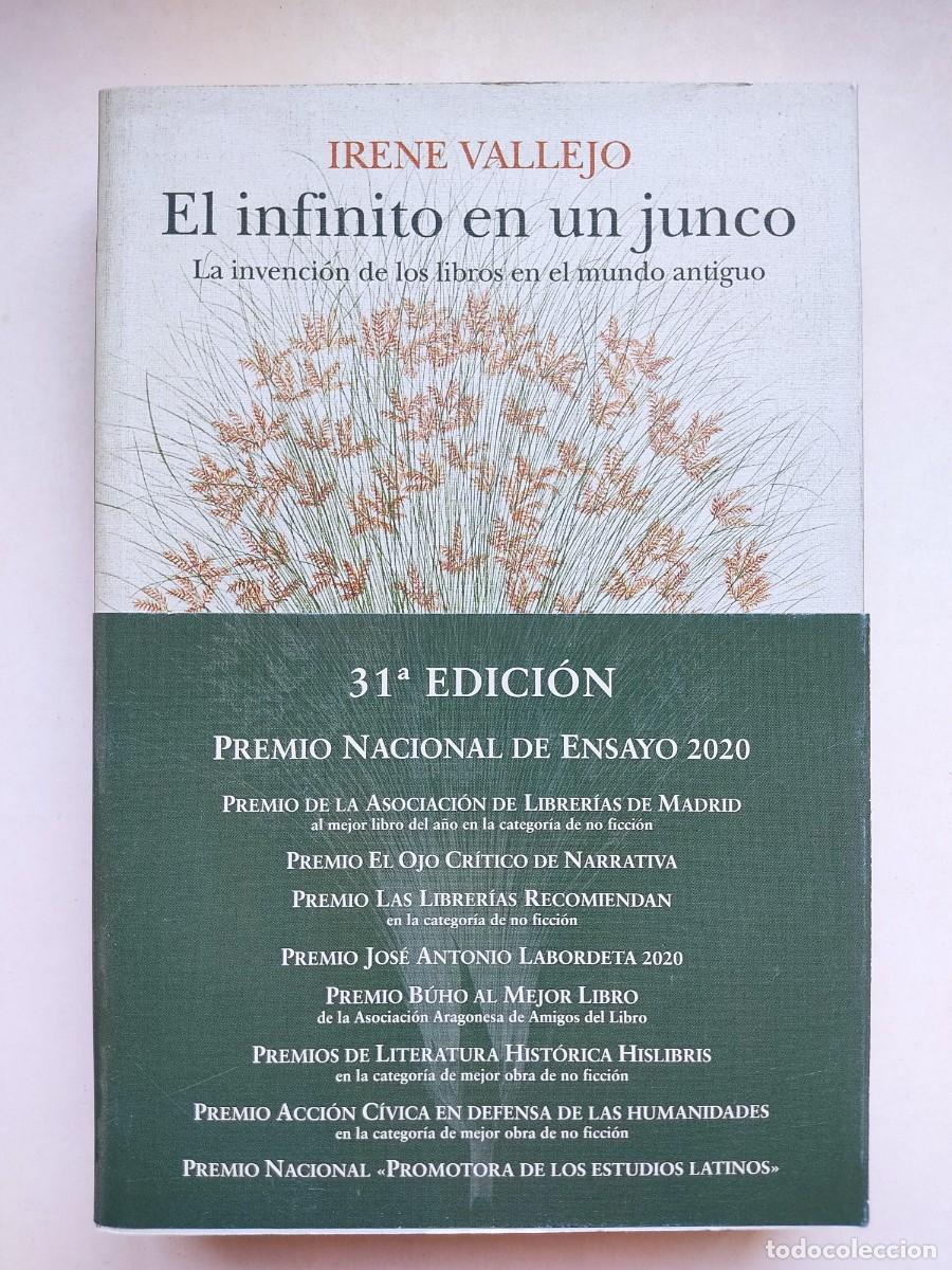 Libros de segunda mano: El infinito en un junco: la invenci&oacute;n de los libros en el mundo antiguo / Irena Vallejo. Siruela.
