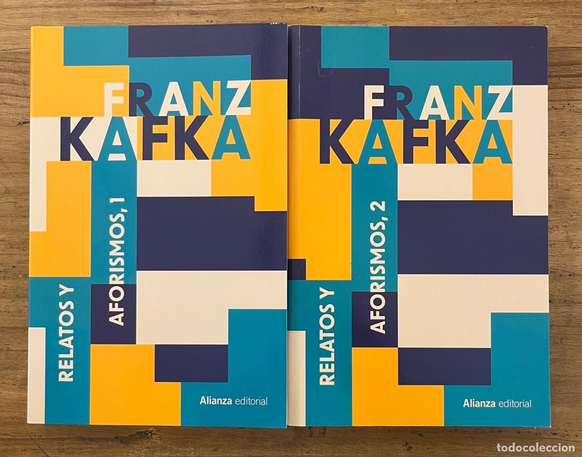 Libros de segunda mano: Relatos y Aforismos 1 y 2 (Franz Kafka)