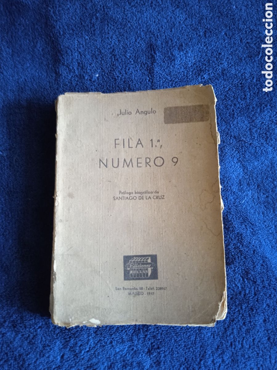 Fila 1&ordf;, n&uacute;mero 9 / Julio Angulo