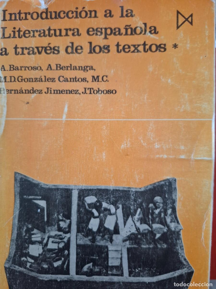 Libros de segunda mano: introducci&oacute;n a la literatura espa&ntilde;ola a trav&eacute;s de los textos 1 vv aa
