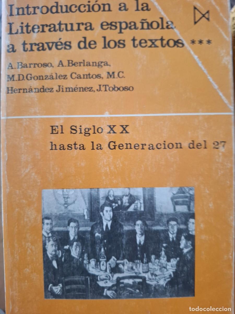 Libros de segunda mano: introducci&oacute;n a la literatura espa&ntilde;ola a trav&eacute;s de los textos 3 vv aa