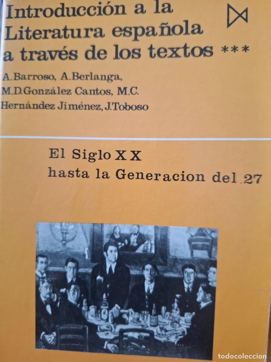 Libros de segunda mano: introducci&oacute;n a la literatura espa&ntilde;ola a trav&eacute;s de los textos 3 vv aa
