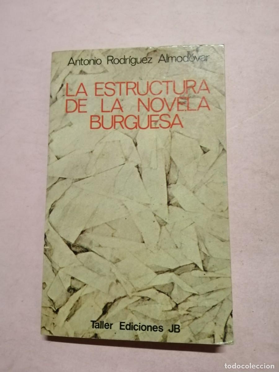 Libros de segunda mano: LA ESTRUCTURA DE LA NOVELA BURGUESA (ANTONIO RODRIGUEZ ALMODOVAR)