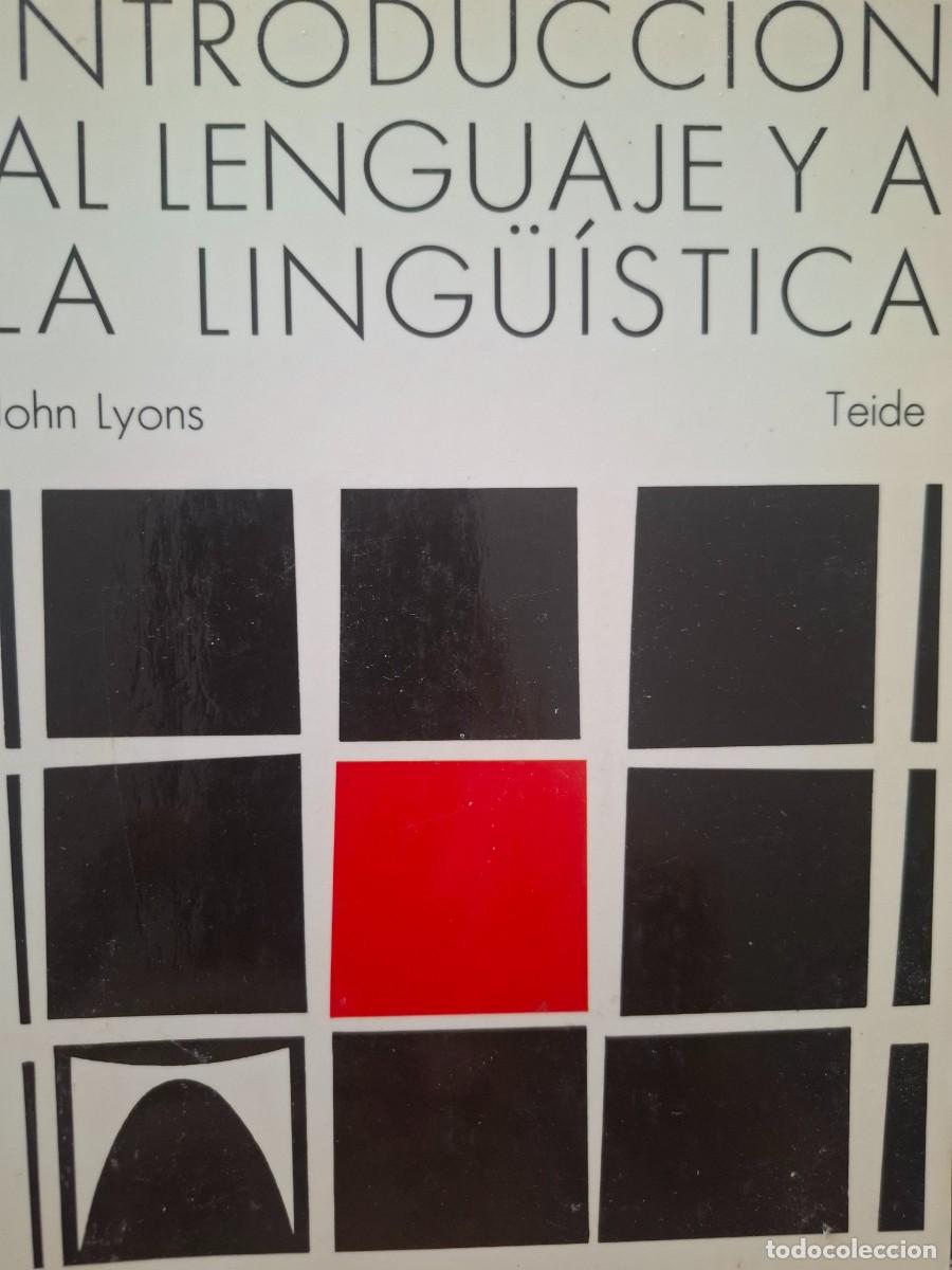 Libros de segunda mano: introducci&oacute;n al lenguaje y a la ling&uuml;&iacute;stica John Lyons - Foto 1