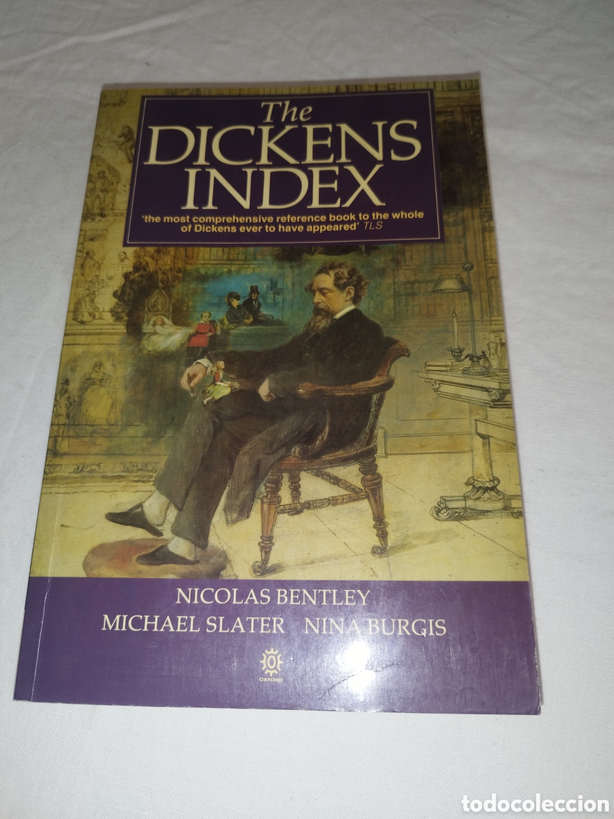Libros de segunda mano: THE DICKENS INDEX.- BENTLEY/ SLATER/BURGIS. ED. OXFORD UNIVERSITY, 1990.