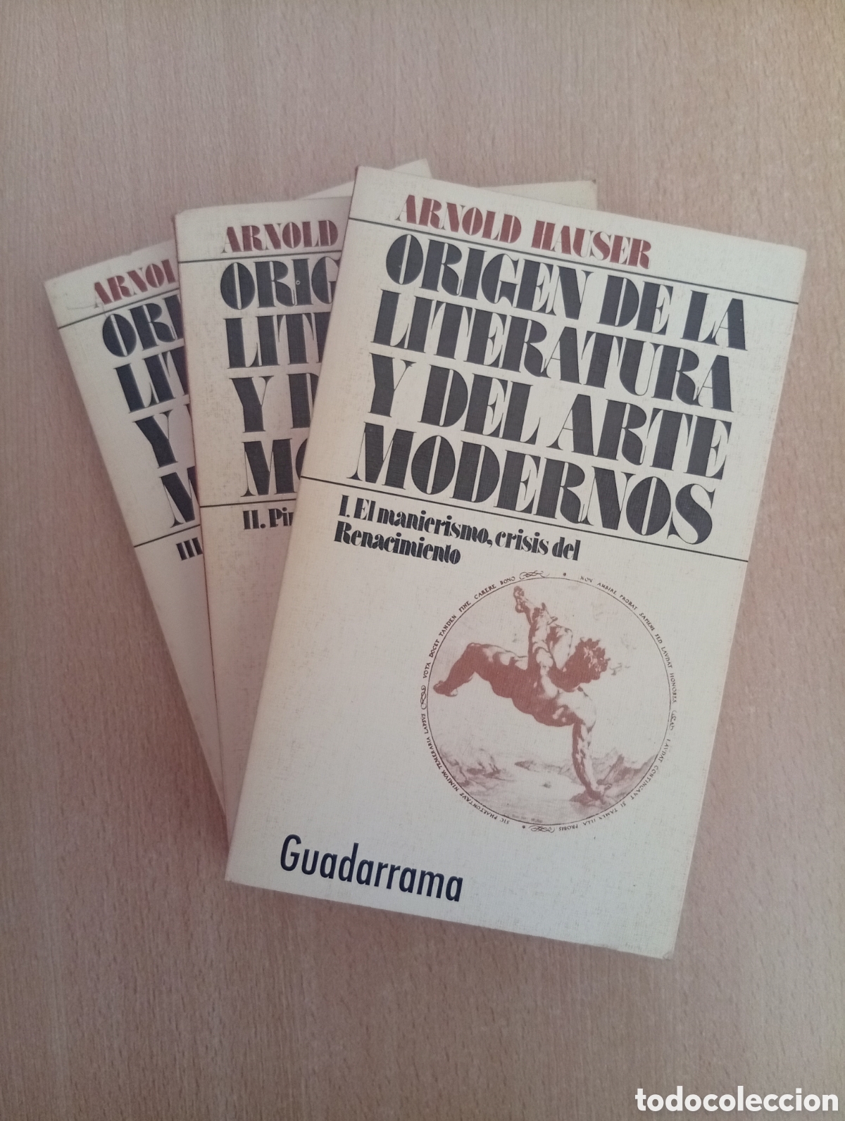 Libros de segunda mano: ORIGEN DE LA LITERATURA Y DEL ARTE MODERNOS. I-II-III. Arnold Hauser. Ediciones Guadarrama
