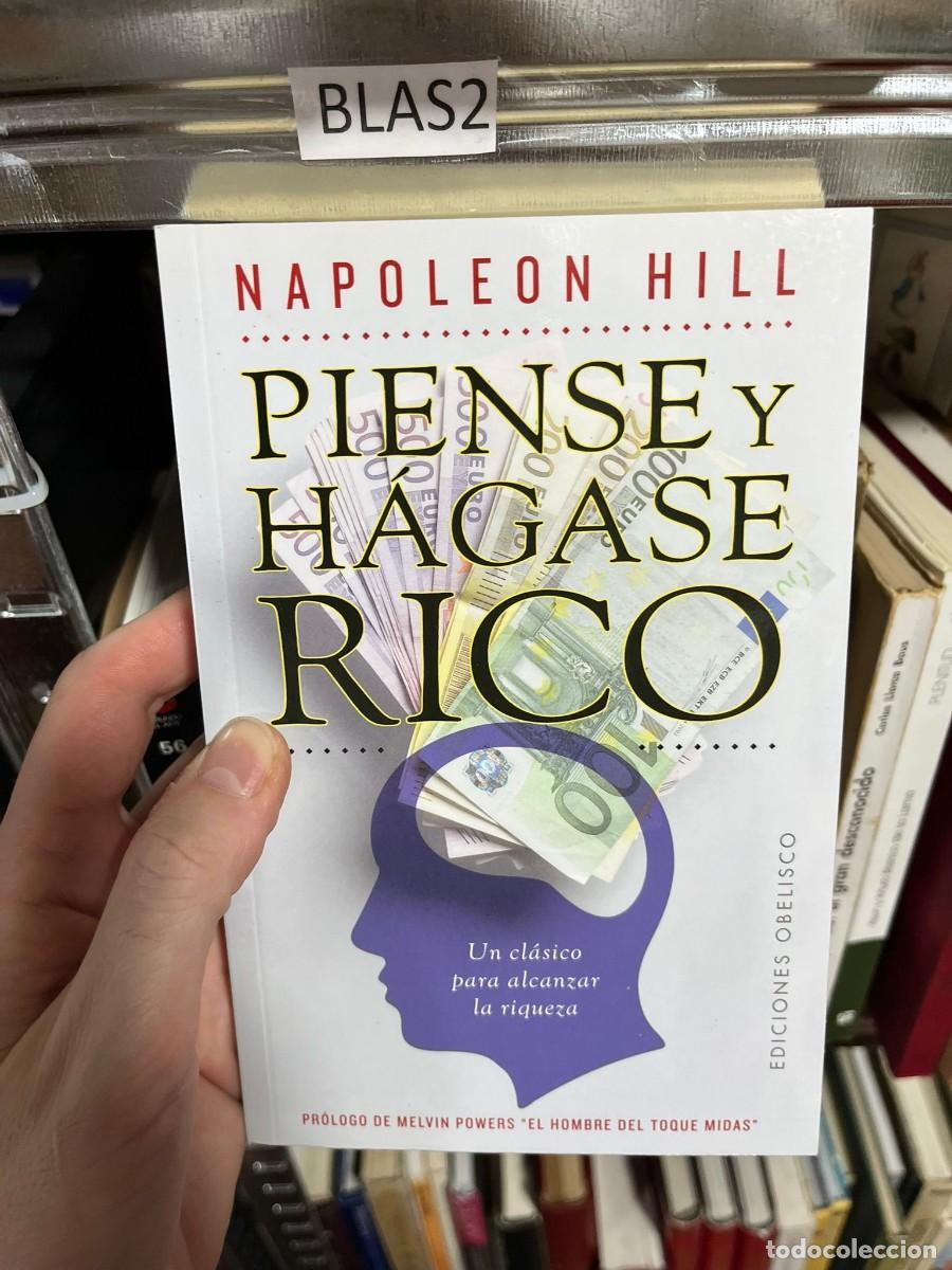 Libros de segunda mano: BLAS2 &mdash; Piense y h&aacute;gase rico &mdash; Napoleon Hill &mdash; Ediciones Obelisco