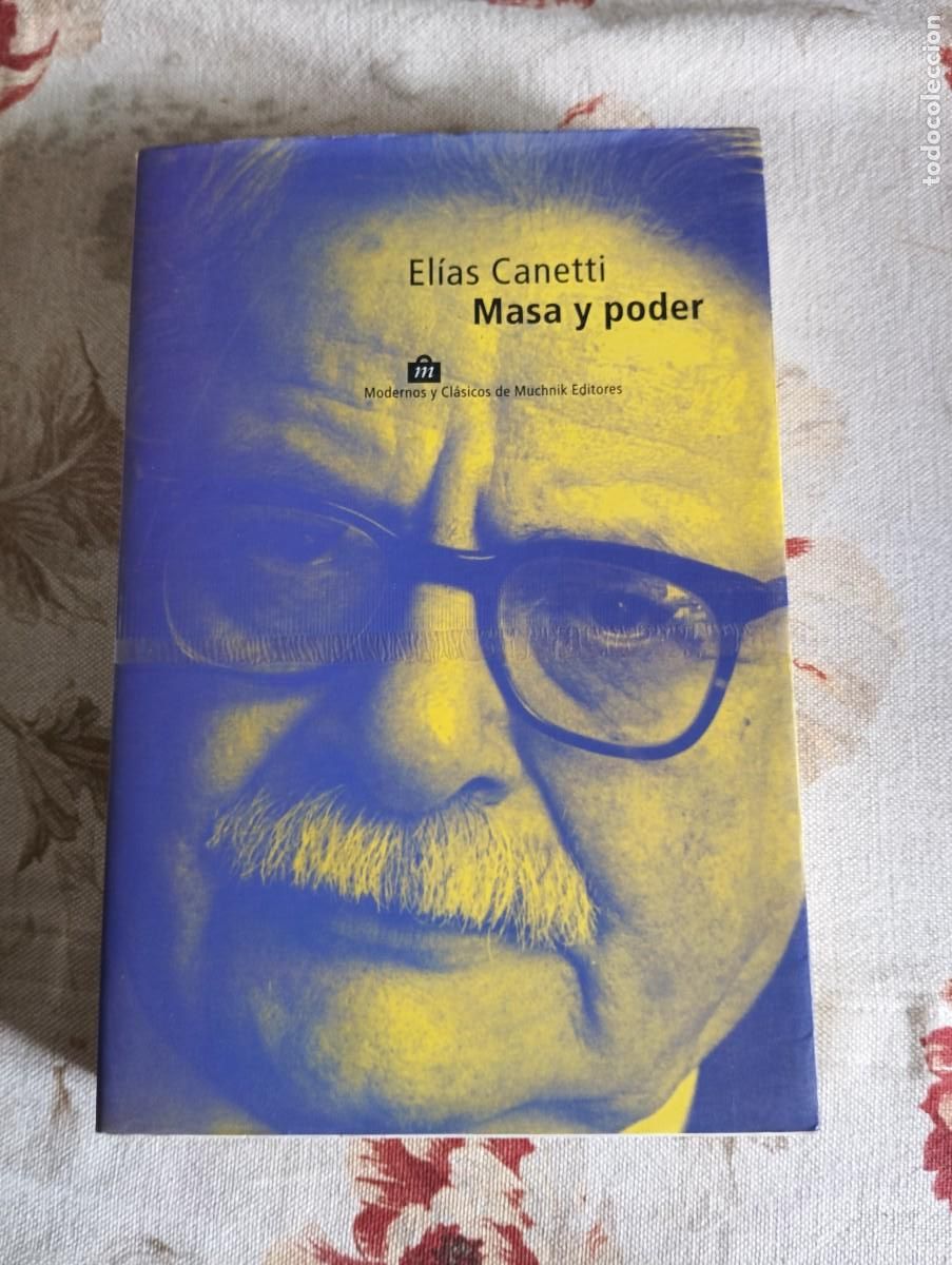 Libros de segunda mano: MASA Y PODER.-ELIAS CANETTI.