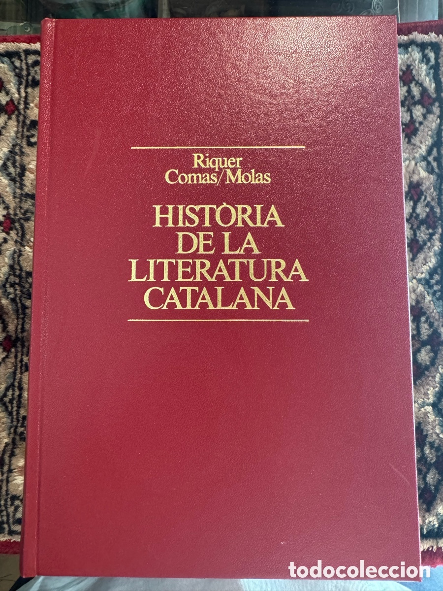 Libros de segunda mano: Historia literatura catalana Riques Comar Ariel Tomo I