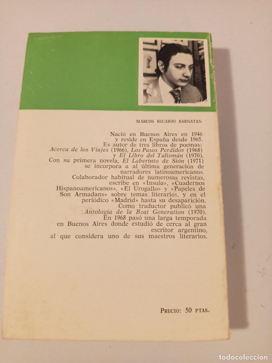 Libros de segunda mano: Borges. Marcos R. Barnatan. - Foto 2