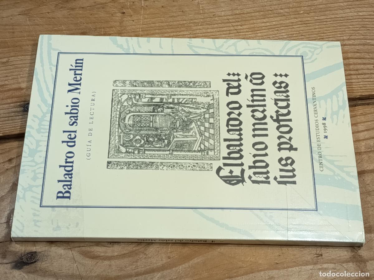 Libros de segunda mano: 1998 - PALOMA GRACIA. Baladro del sabio Merl&iacute;n